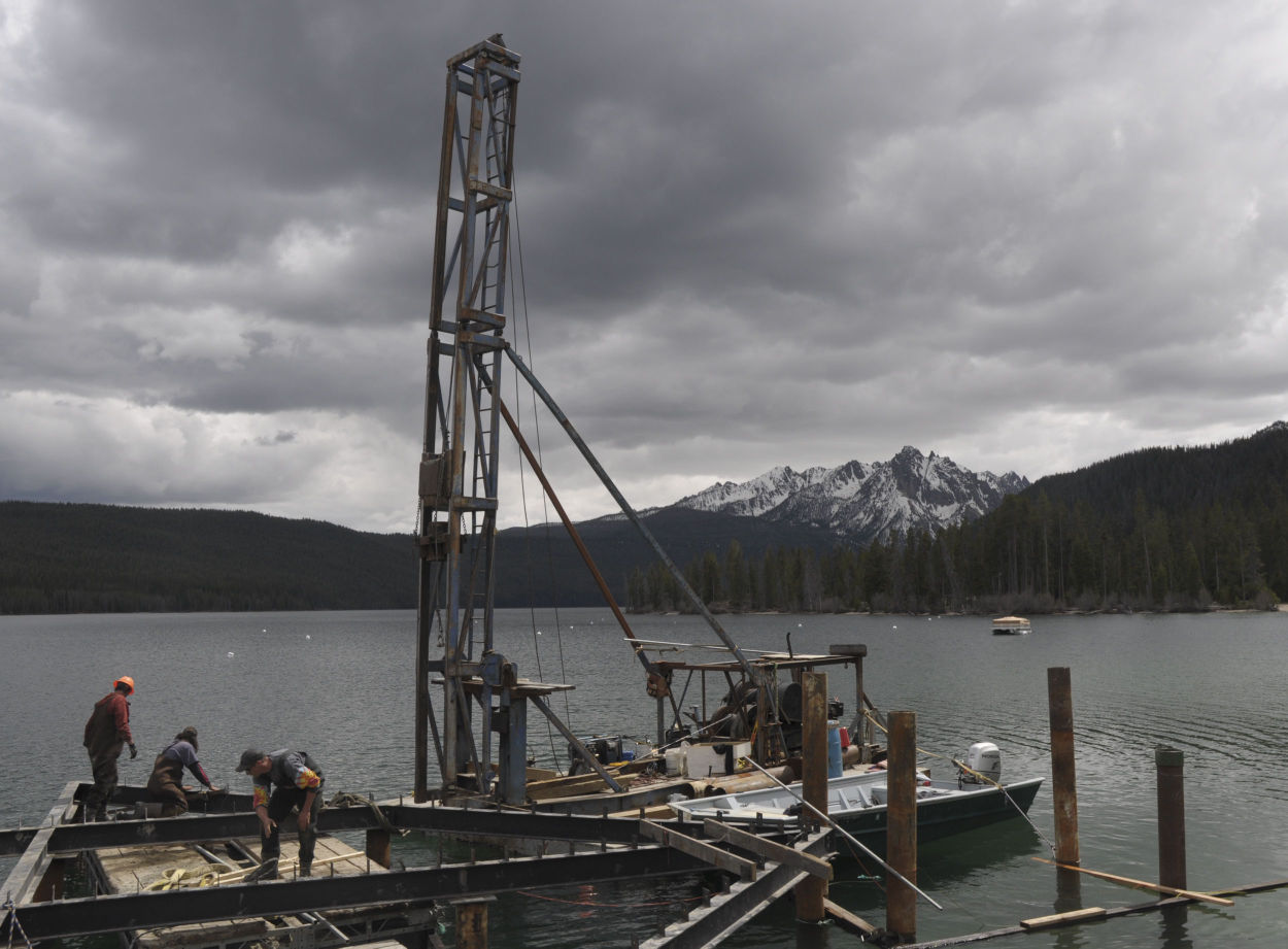 The Dock at Redfish Lake Lodge